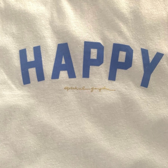 Spiritual Gangster Happy Crop Tank - Picture 5 of 5